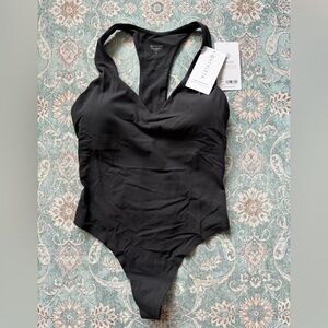 Athleta Black Transcend Bodysuit